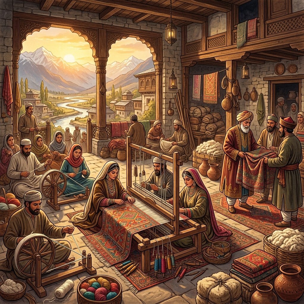 The Rich History of Pashmina Weaving in Kashmir
